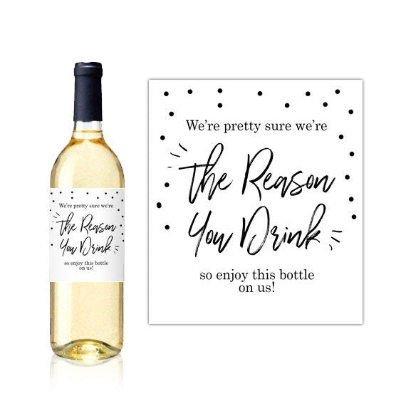 Boss Appreciation Gift Wine Label Boss gift Friend Funny Christmas Gift Wine label Boss Teacher Appreciation Digital Download Printable 0464