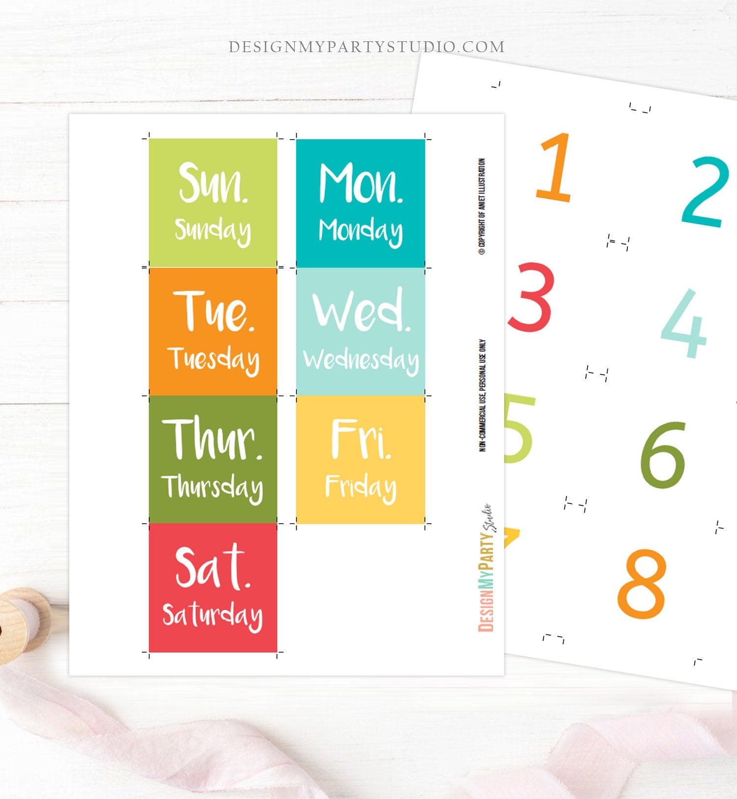 Morning Board Printable Activity Toddler Kids Homeschool Weather Chart Calendar Preschool Daycare Seasons Months Download Printable 0341