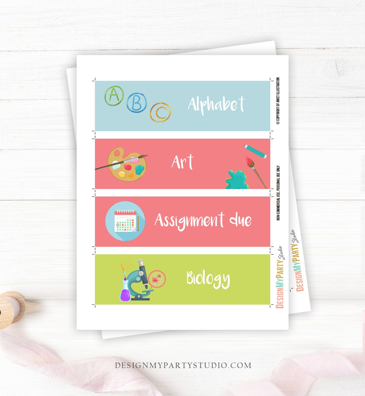 Visual Homeschool Schedule Cards Homeschooling Subjects Daily Routine Chart Preschoolers Toddlers Calendar Daycare Download Printable 0341