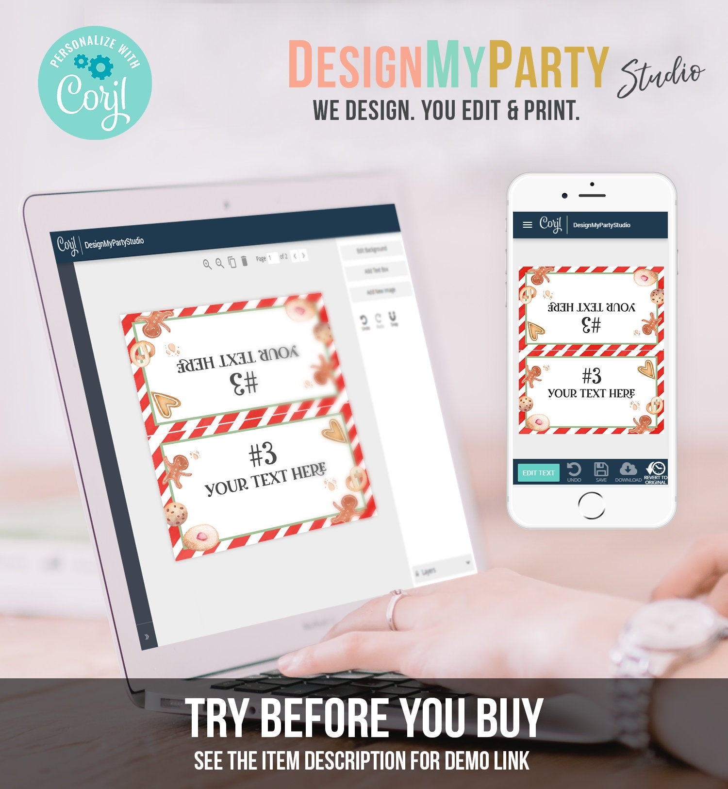 Editable Food Labels Cookie Exchange Labels Cookie Swap Tent Card Christmas Cookies Party Holiday Cookie Party Label Template Printable 0358