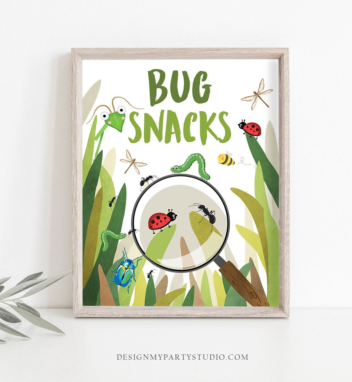 Bug Snacks Birthday Sign Sweets Table Decor Bug Birthday Party Favors Table Sign Bugging Outdoor Bug Hunt Boy Insect Download Printable 0090