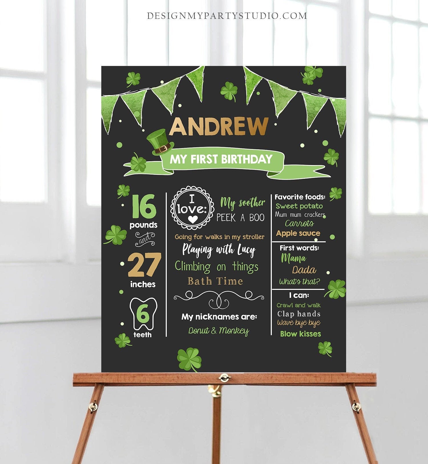 St Patrick's Day Poster Templates - Easil