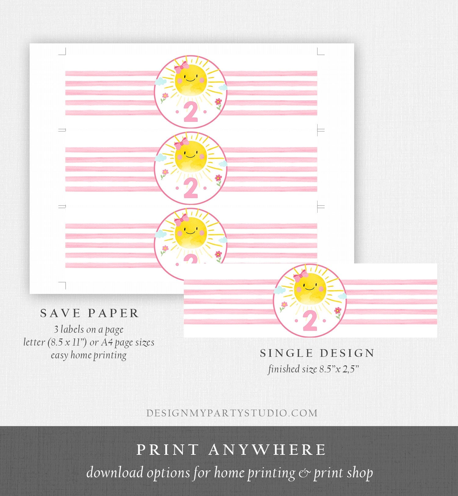 Editable Milk Bottle Labels Sunshine Birthday Summer Lemonade and Fun Lemonade Wrap Summer Milk Jar Wrap Printable Template Corjl 0141