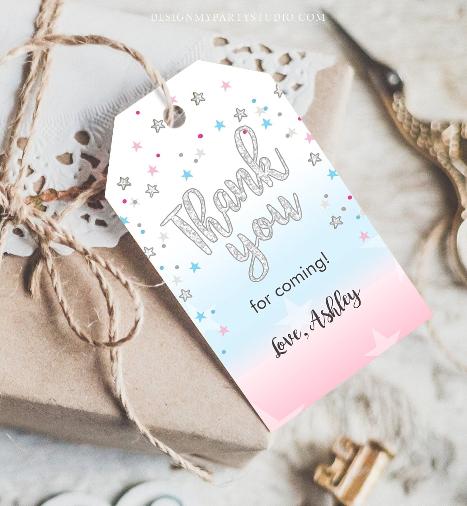 Baby shower favor sales cards