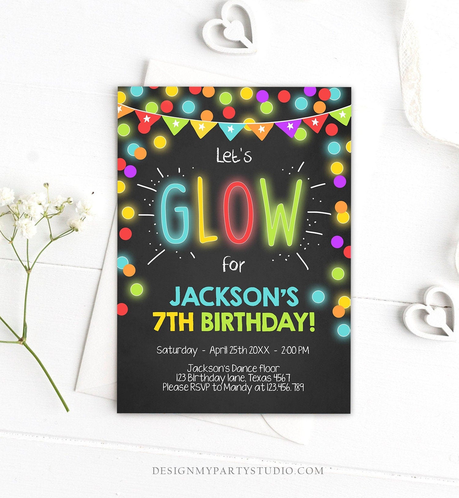teen dance party invitations