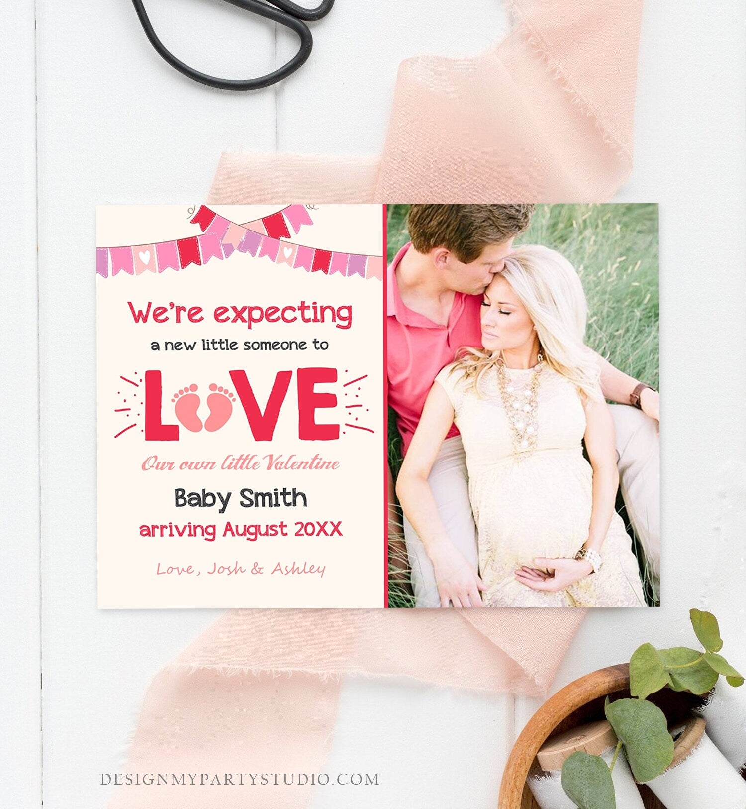 Pregnancy announcement Pregnancy Announcement Grandparents Pregnancy Reveal Pregnancy Reveal Grandparents Announcement online Pregnancy Valentines