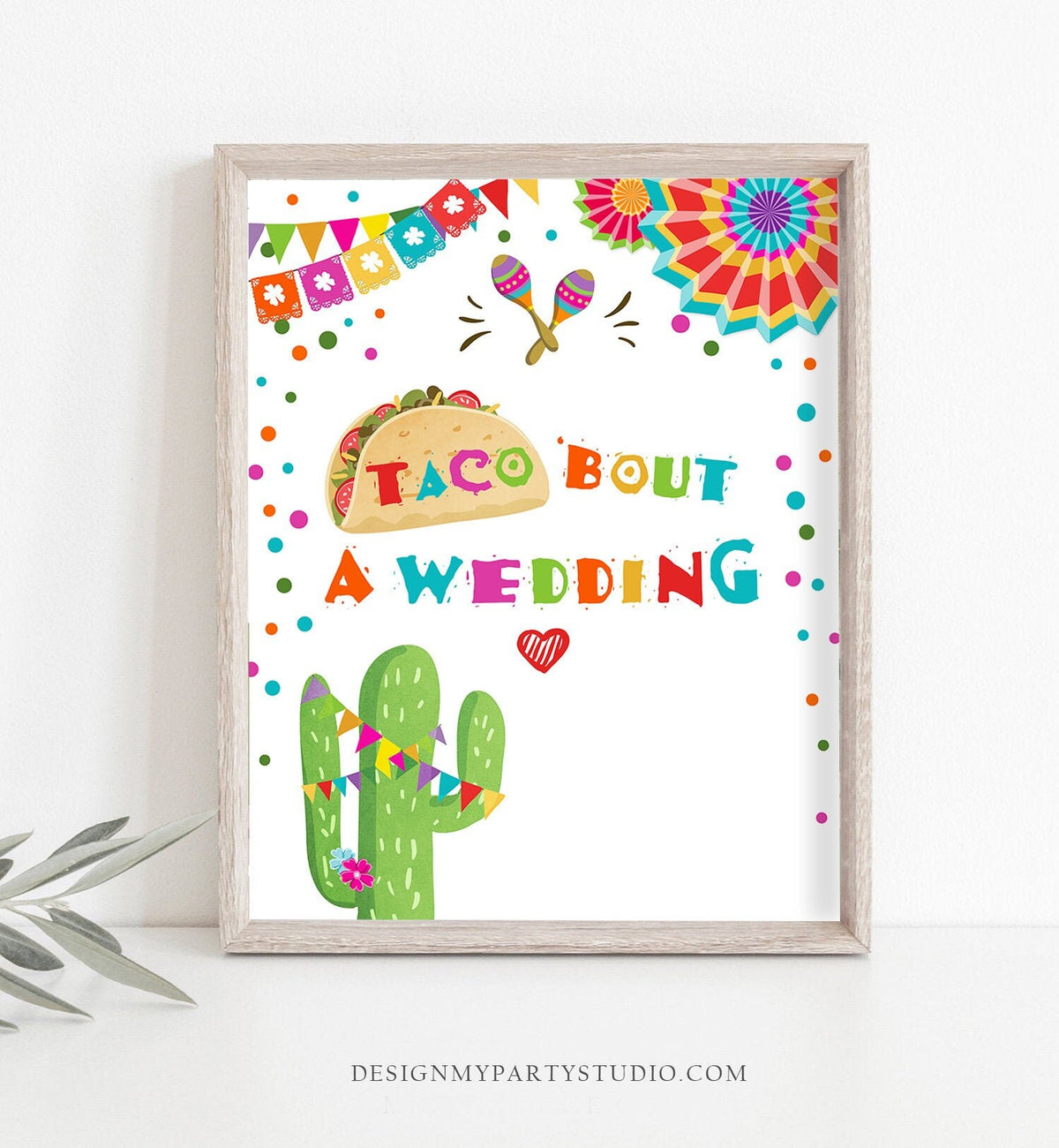 Taco &#39;Bout a Wedding Sign Couples Shower Taco Fiesta Bridal Shower Wedding Shower Wedding Sign Decor Cactus Instant Download PRINTABLE 0045