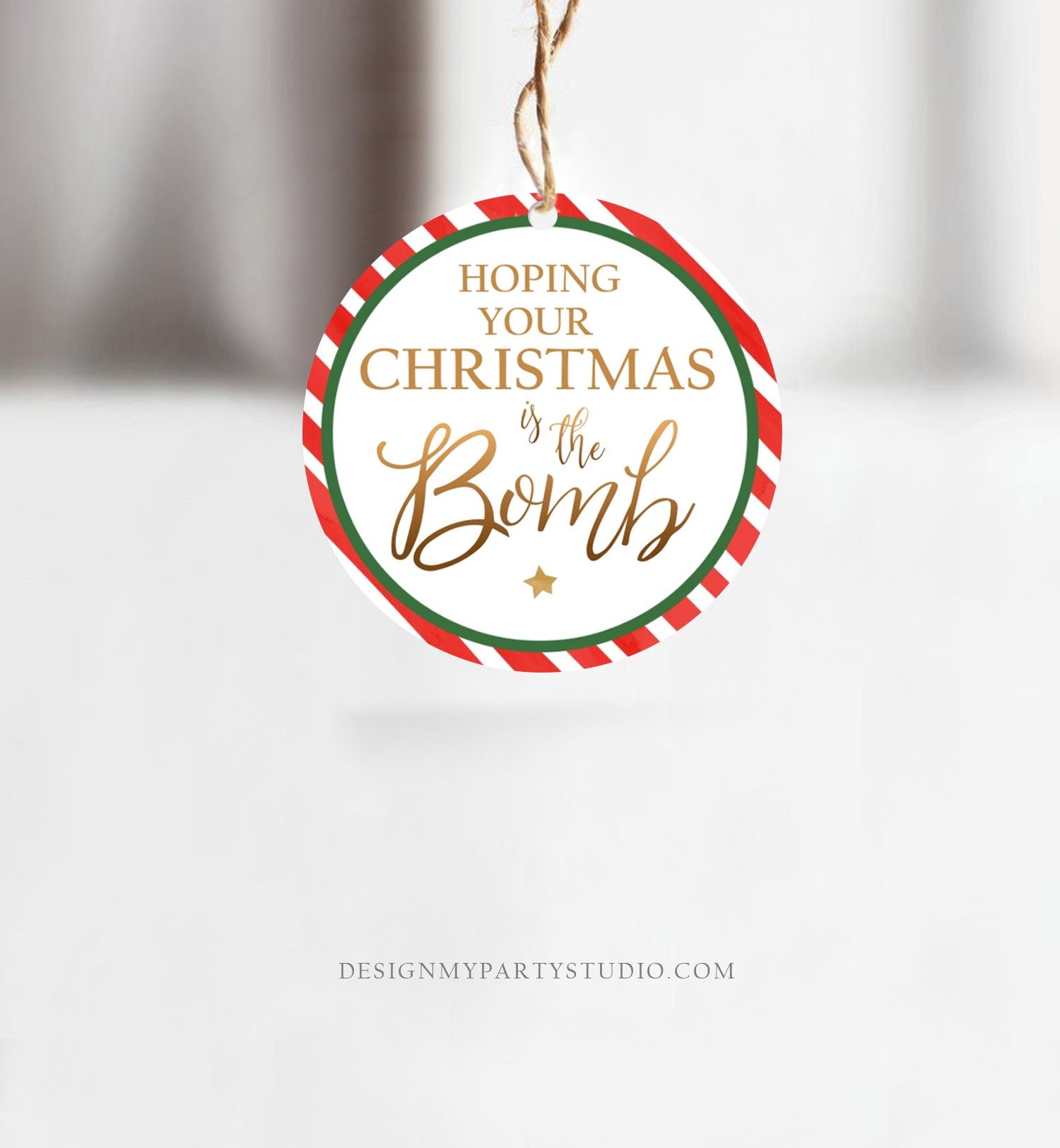 Editable Bomb Tags Hoping Your Christmas is The Bomb Bath Bomb Tags Chocolate Bomb Hot Cocoa Bomb Instant Download Digital PRINTABLE 0443