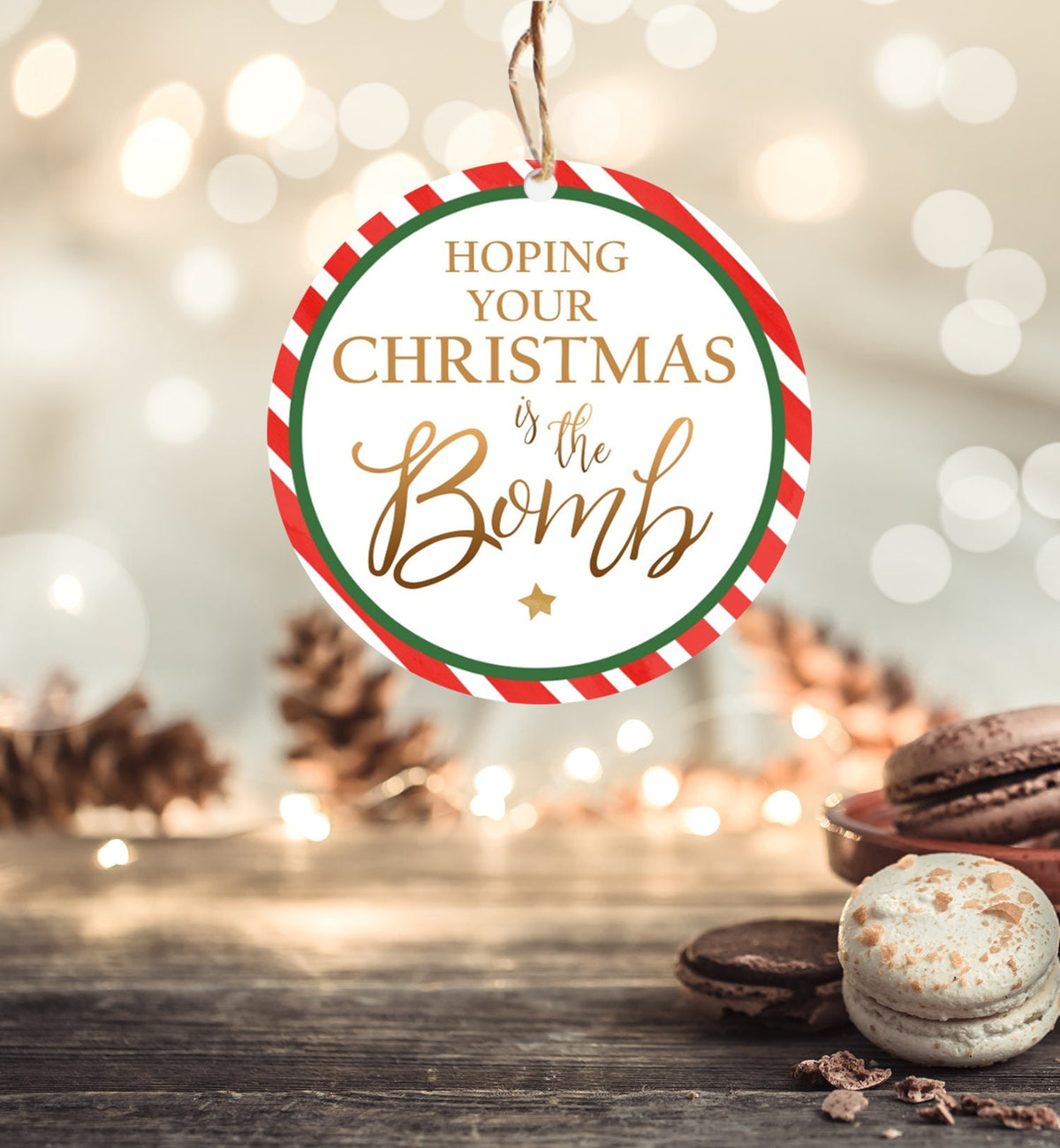 Editable Bomb Tags Hoping Your Christmas is The Bomb Bath Bomb Tags Chocolate Bomb Hot Cocoa Bomb Instant Download Digital PRINTABLE 0443